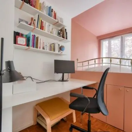 Apartamento Cosy T2 Opposite Buttes Chaumont París